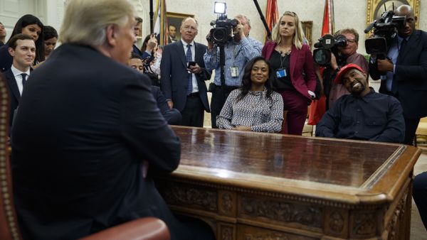 President Donald Trump meets with rapper Kanye West. - Sputnik International