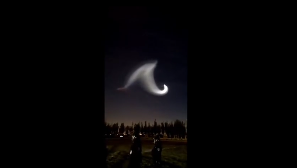 Alleged UFO Sighting, China Alleged UFO Sighting, China - Sputnik International