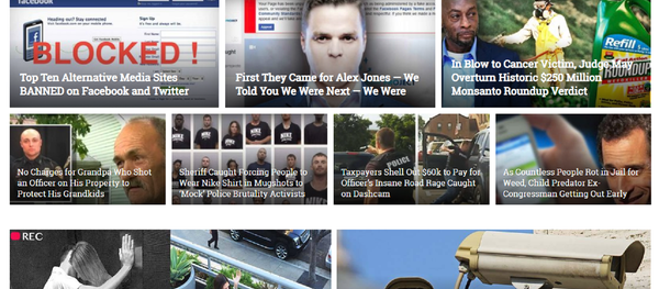 The Free Thought Project was banned from Facebook. - Sputnik International
