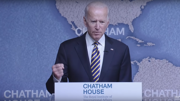 Joe Biden, October 10, 2018 Joe Biden, October 10, 2018 - Sputnik International