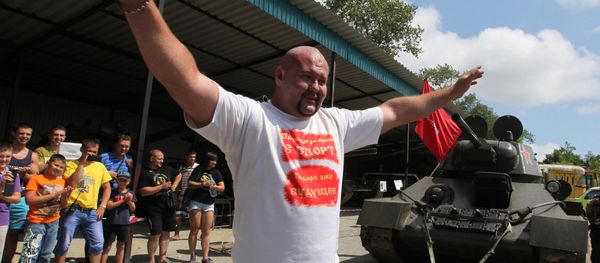 Meister in Powerlifting und Schwerathletik aus der fernöstlichen Region Primorije Iwan Sawkin - Sputnik International
