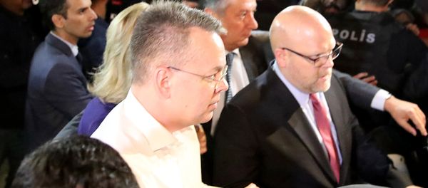 U.S. pastor Andrew Brunson and his wife Norrine U.S. pastor Andrew Brunson and his wife Norrine - Sputnik International
