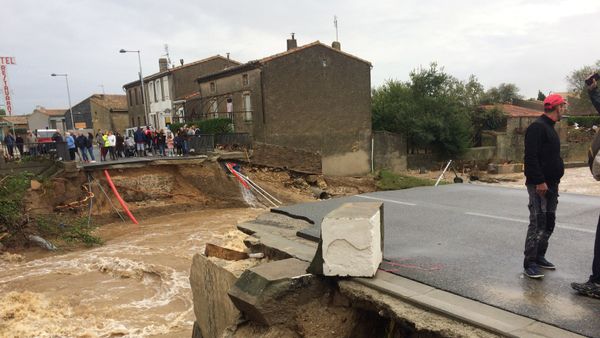 Heavy rains hitting the southern French department of Aude - Sputnik International