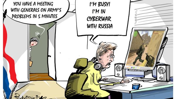Keyboard Warfare - Sputnik International
