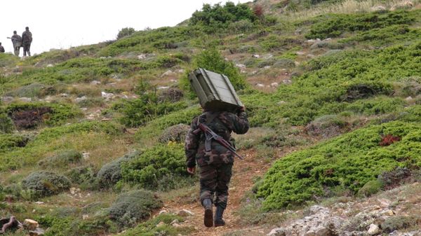 Syrian forces carrying out an operation against jihadists in Latakia. Syrian forces carrying out an operation against jihadists in Latakia. - Sputnik International