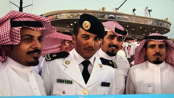 Abdel Aziz Shabib al-Balawi (second from the left) - Sputnik International
