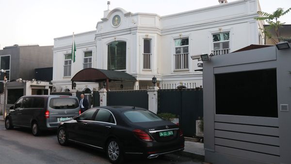 Residence of Saudi Arabia's Consul General Mohammad al-Otaibi is pictured in Istanbul Residence of Saudi Arabia's Consul General Mohammad al-Otaibi is pictured in Istanbul - Sputnik International