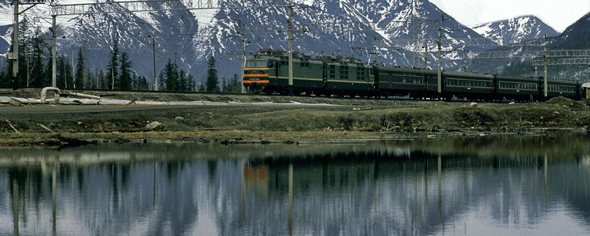 Part of the Baikal–Amur Mainline in the Russian Far East. File photo - Sputnik International, 1920, 17.05.2023
