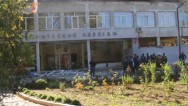 Blast in College in Kerch - Sputnik International