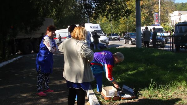 Blast in College in Kerch - Sputnik International