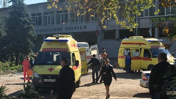 Blast at Kerch Polytechnic College - Sputnik International