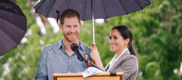 Prince Harry and Meghan Markle in Dubbo. - Sputnik International