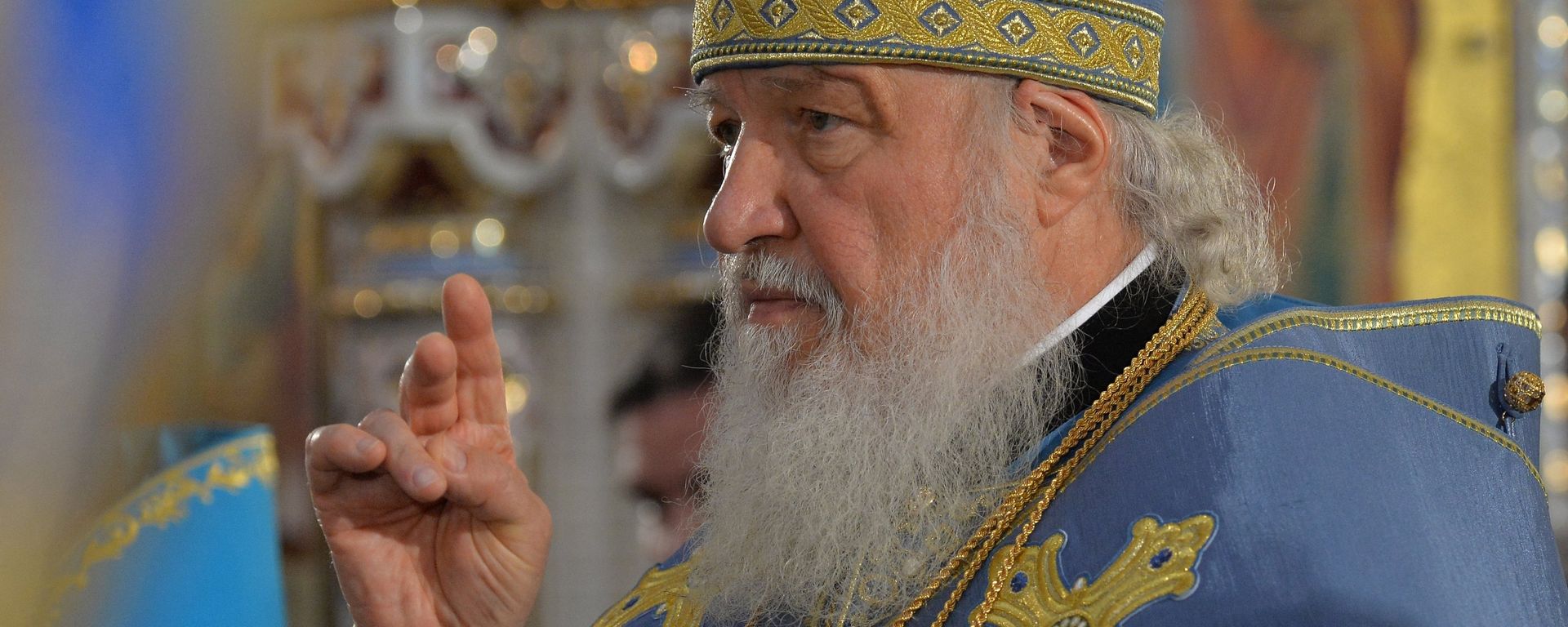 Russian Orthodox Patriarch Kirill conducts a consecrating ceremony at the All Saints' Church, in Minsk, Belarus, October 14, 2018 Russian Orthodox Patriarch Kirill conducts a consecrating ceremony at the All Saints' Church, in Minsk, Belarus, October 14, 2018 - Sputnik International, 1920, 07.01.2019