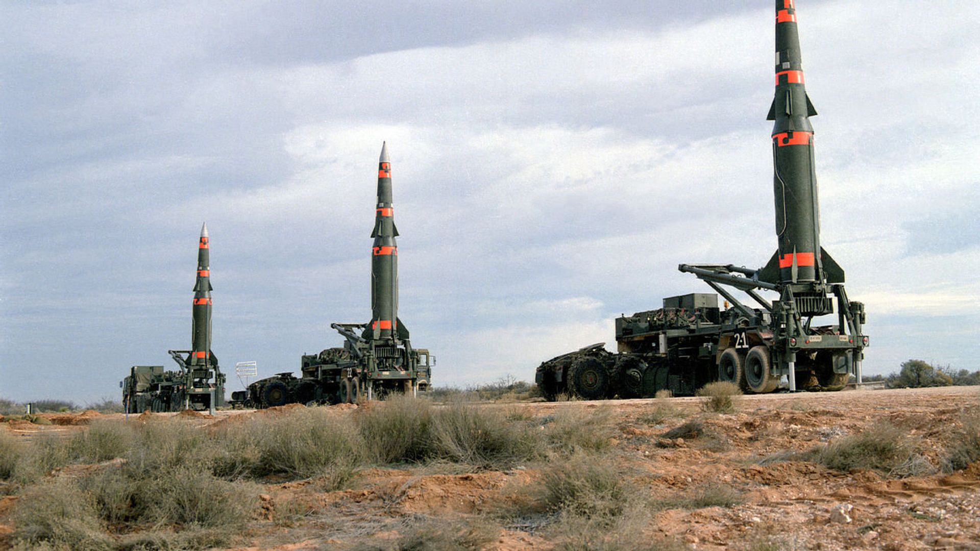 Pershing II missiles Pershing II missiles - Sputnik International, 1920, 28.01.2022