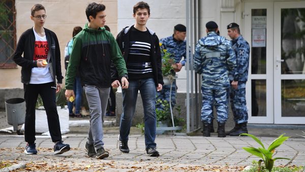 Situation at the Kerch polytechnical college - Sputnik International