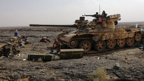 Army going after terrorist remnants in southern Syria. - Sputnik International