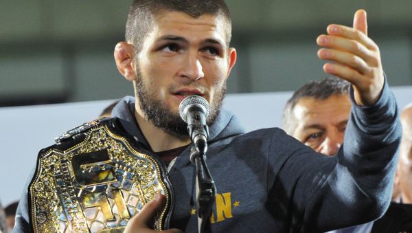 UFC lightweight champion Khabib Nurmagomedov - Sputnik International