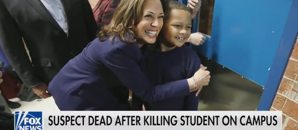 Fox News Mistakenly Shows Sen. Kamala Harris In Alert About Shooting Suspect Fox News Mistakenly Shows Sen. Kamala Harris In Alert About Shooting Suspect - Sputnik International