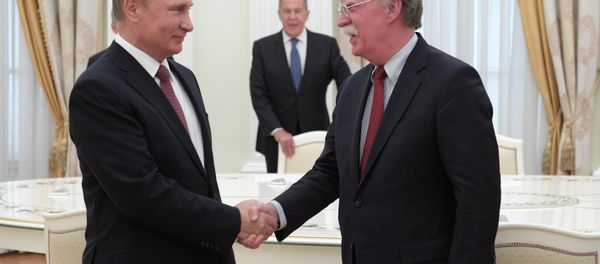 Vladimir Putin meeting with John Bolton. File photo. Vladimir Putin meeting with John Bolton. File photo. - Sputnik International