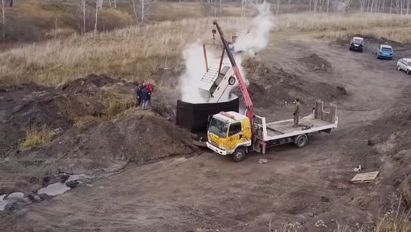 10,000 liter soup out of old car - Sputnik International
