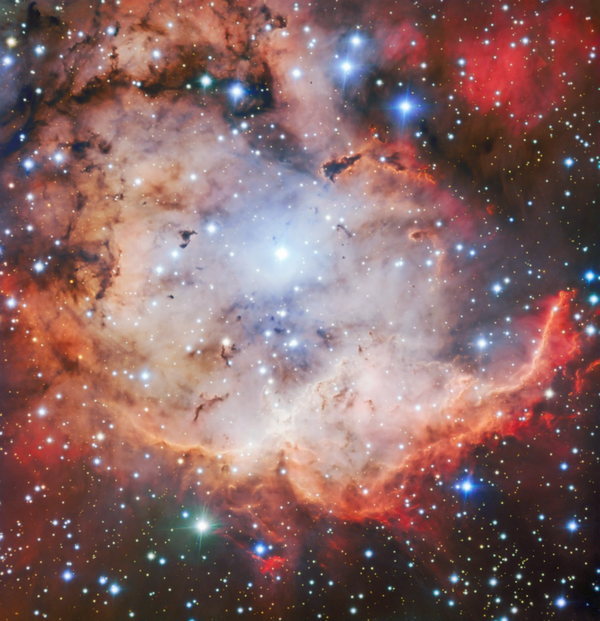 This vivid picture of an active star forming region — NGC 2467, otherwise known as the Skull and Crossbones nebula — is as sinister as it is beautiful. - Sputnik International