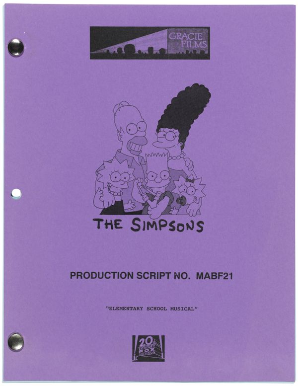Stephen Hawking makes an appearance on The Simpsons Stephen Hawking. 14 December 2009 Estimate: GBP 2,000 - GBP 3,000; The original production script for Stephen Hawking’s final appearance on The Simpsons. Stephen Hawking makes an appearance on The Simpsons Stephen Hawking. 14 December 2009 Estimate: GBP 2,000 - GBP 3,000; The original production script for Stephen Hawking’s final appearance on The Simpsons. - Sputnik International
