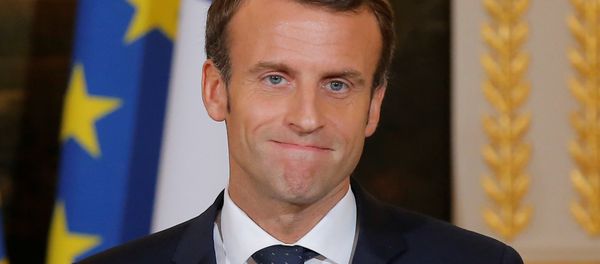 French President Emmanuel Macron speaks during a media conference at the Elysee Palace in Paris, France, October 29, 2018 French President Emmanuel Macron speaks during a media conference at the Elysee Palace in Paris, France, October 29, 2018 - Sputnik International