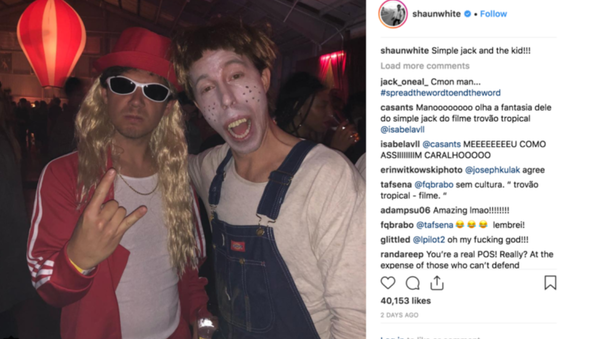 Shaun White Halloween costume - Sputnik International