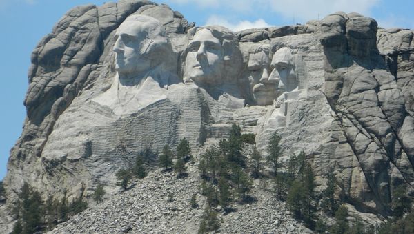 Mount Rushmore in South Dakota, which was carved into the Black Hills (Paha Sapa), considered sacred by the Lakota tribe Mount Rushmore in South Dakota, which was carved into the Black Hills (Paha Sapa), considered sacred by the Lakota tribe - Sputnik International