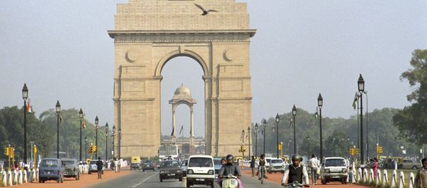 A monument the India Gate in New Delhi. A monument the India Gate in New Delhi. - Sputnik International