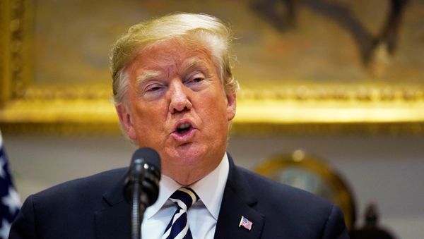 U.S. President Trump speaks about immigration and border security at the White House in Washington - Sputnik International