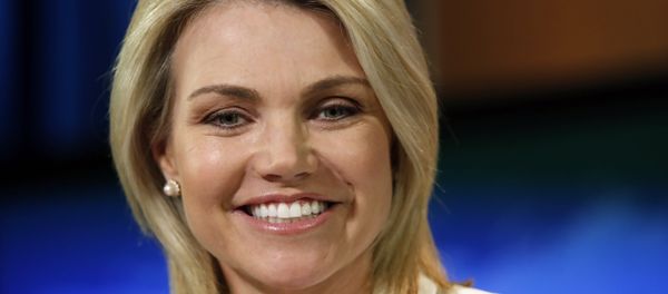 State Department spokeswoman Heather Nauert speaks during a briefing at the State Department in Washington, Wednesday, Aug. 9, 2017. - Sputnik International