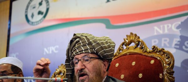 Maulana Sami ul-Haq, head of Defence of Pakistan Council, a coalition of around 40 religious and political parties, speaks during a press conference in Islamabad on August 23, 2017. - Sputnik International