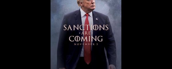 US President Donald Trump tweeted a Game of Thrones-inspired meme promoting his impending sanctions against Iran. US President Donald Trump tweeted a Game of Thrones-inspired meme promoting his impending sanctions against Iran. - Sputnik International