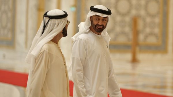 Abu Dhabi's Crown Prince Sheikh Mohammed bin Zayed Al Nahyan Abu Dhabi's Crown Prince Sheikh Mohammed bin Zayed Al Nahyan - Sputnik International