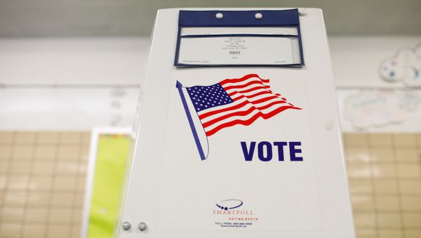 A voting booth - Sputnik International