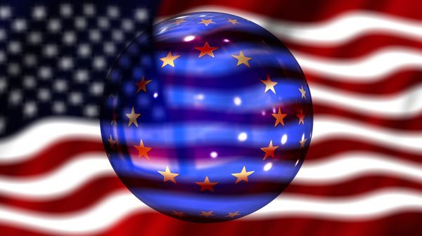 EU US flag - Sputnik International