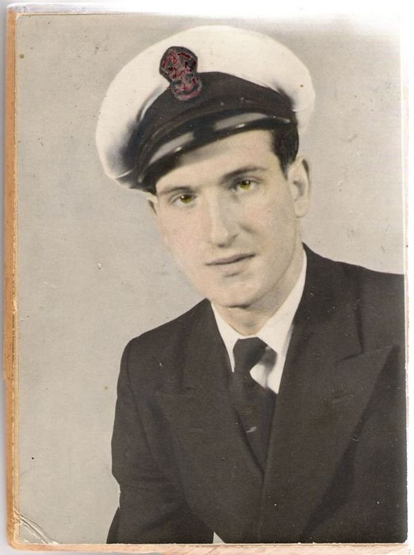 Douglas Hern, pictured aged 21, was in the Royal Navy when he witnessed atomic bomb tests in the 1950s Douglas Hern, pictured aged 21, was in the Royal Navy when he witnessed atomic bomb tests in the 1950s - Sputnik International