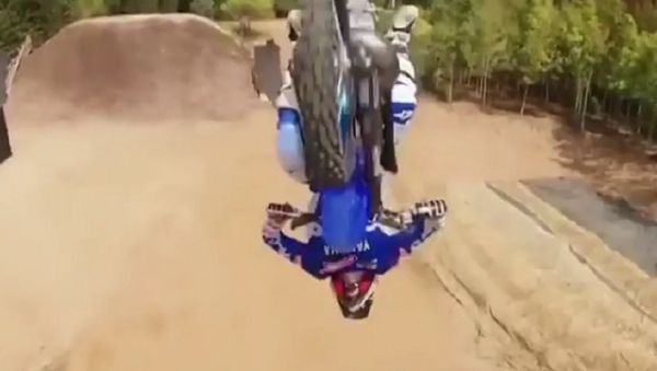 A french freestyle motocross rider Tomas Pagès - Sputnik International