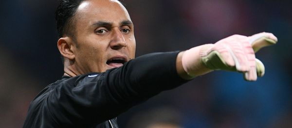 Real's goalkeeper Keylor Navas gestures to his teammates during the Champions League group G soccer match between CSKA Moscow and Real Madrid, in Moscow, Russia, October 2, 2018. - Sputnik International