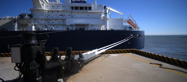The Vladimir Rusanov LNG carrier of the Arc7 class of the Yamal LNG project (File) The Vladimir Rusanov LNG carrier of the Arc7 class of the Yamal LNG project (File) - Sputnik International