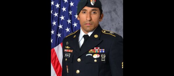 US Army Green Beret Staff Sergeant Logan Melgar. US Army Green Beret Staff Sergeant Logan Melgar. - Sputnik International