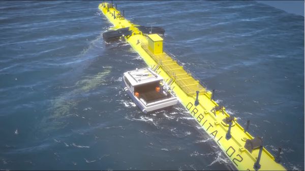 Orbital O2 2MW floating tidal turbine - Sputnik International