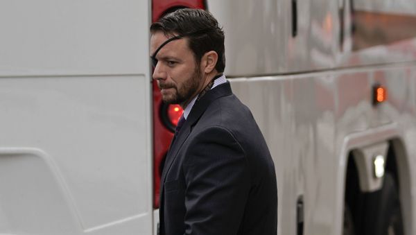 Rep.-elect Dan Crenshaw, R-Texas, leaves after attending orientation for new members of Congress, Tuesday, Nov. 13, 2018, in Washington. Rep.-elect Dan Crenshaw, R-Texas, leaves after attending orientation for new members of Congress, Tuesday, Nov. 13, 2018, in Washington. - Sputnik International
