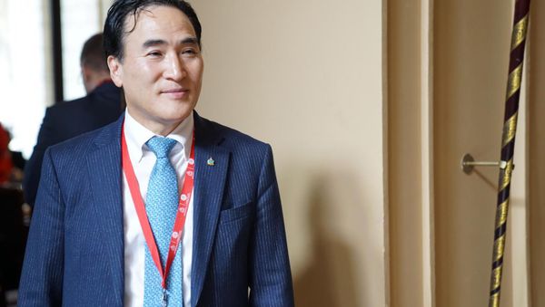 This undated photo released by the Korean National Police Agency via South Korea's Yonhap news agency in Seoul on November 21, 2018 shows Kim Jong-yang - Sputnik International