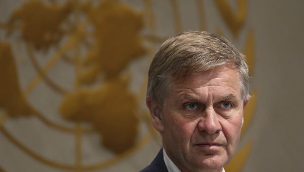 U.N. Environment chief Erik Solheim U.N. Environment chief Erik Solheim - Sputnik International