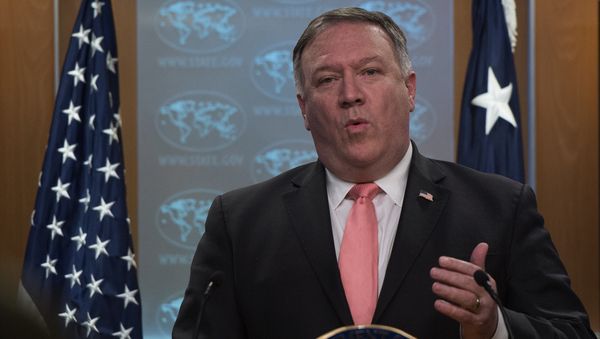 US Secretary of State Mike Pompeo US Secretary of State Mike Pompeo - Sputnik International