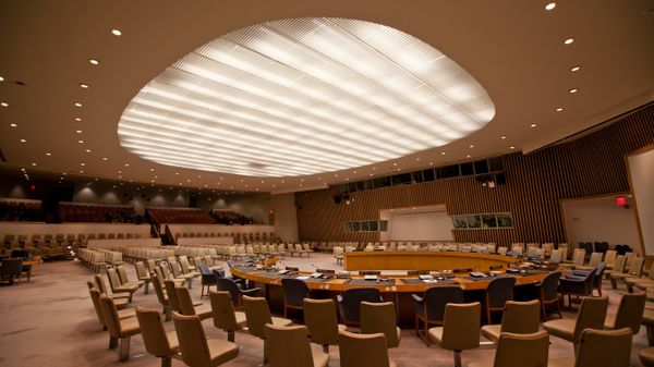 UN Security Council chamber (File photo). UN Security Council chamber (File photo). - Sputnik International