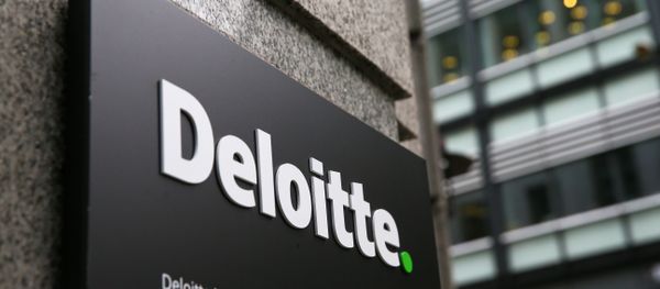 A Deloitte logo is pictured on a sign outside the company's offices in London on September 25, 2017 A Deloitte logo is pictured on a sign outside the company's offices in London on September 25, 2017 - Sputnik International