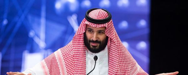 In this photo released by Saudi Press Agency, SPA, Saudi Crown Prince, Mohammed bin Salman addresses the Future Investment Initiative conference, in Riyadh, Saudi Arabia, Wednesday, Oct. 24, 2018 In this photo released by Saudi Press Agency, SPA, Saudi Crown Prince, Mohammed bin Salman addresses the Future Investment Initiative conference, in Riyadh, Saudi Arabia, Wednesday, Oct. 24, 2018 - Sputnik International